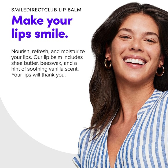 Smile Direct Club Lip Balm - Pack of 3 - Picture 3 of 3